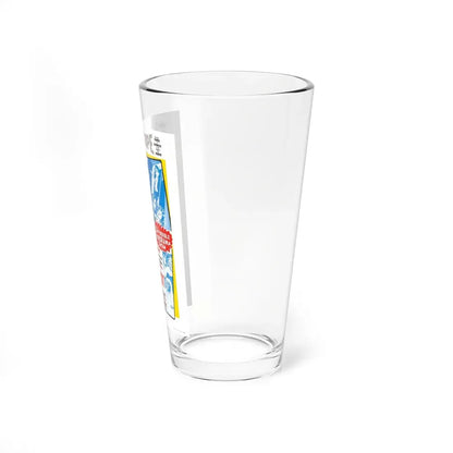 VAMPIRE'S COFFIN + THE ROBOT VS THE AZTEC MUMMY 1964 Movie Poster - Pint Glass 16oz - Go Mug Yourself