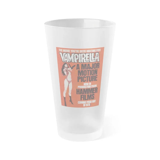 VAMPIRELLA (UNRELEASED) 1996 Movie Poster - Frosted Pint Glass 16oz Default Title - Go Mug Yourself
