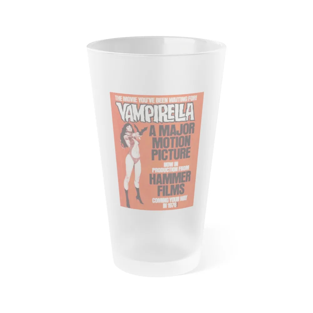 VAMPIRELLA (UNRELEASED) 1996 Movie Poster - Frosted Pint Glass 16oz-Go Mug Yourself