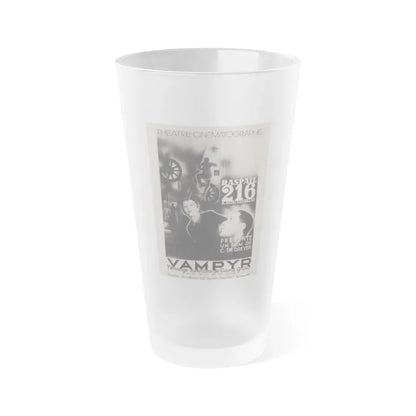 VAMPYR 1932 Movie Poster - Frosted Pint Glass 16oz Default Title - Go Mug Yourself