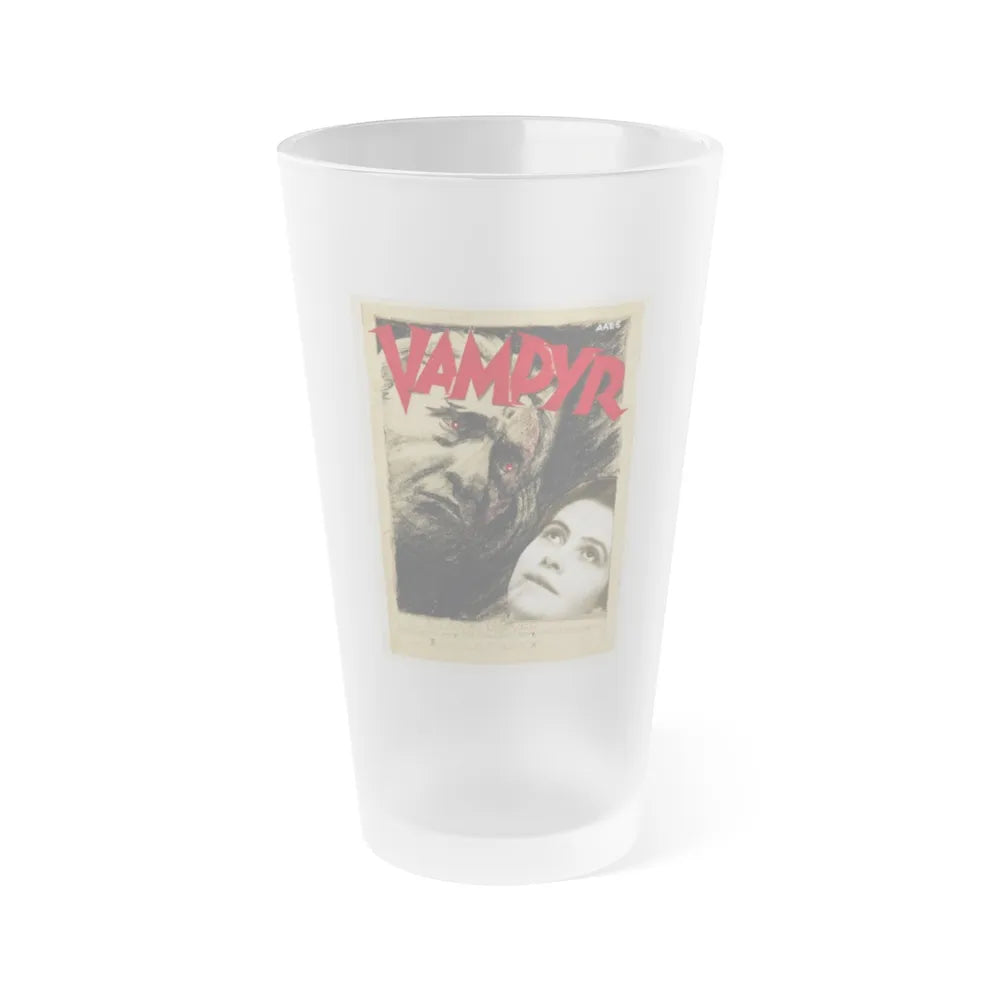 VAMPYR (2) 1932 Movie Poster - Frosted Pint Glass 16oz-Go Mug Yourself