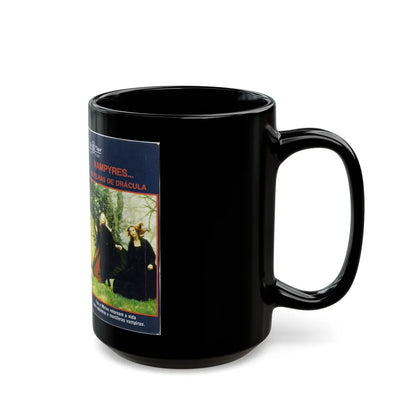 VAMPYRES AS FILHAS DE DRACULA (VHS COVER) - Black Coffee Mug-Go Mug Yourself