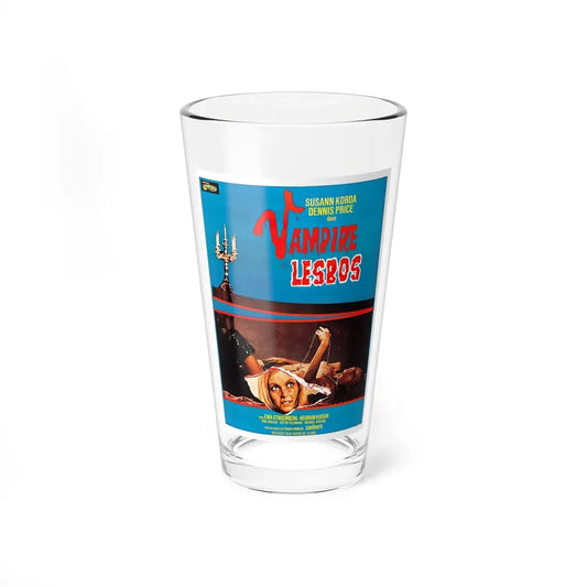 VAMPYROS LESBOS (FRENCH) 1971 Movie Poster - Pint Glass 16oz 16oz - Go Mug Yourself
