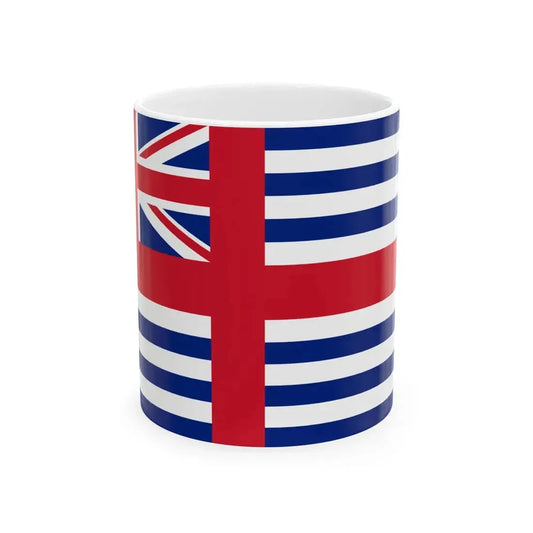 Van Diemens Land Unofficial Merchant Ensign before 1875 (Australia) White Coffee Mug 11oz - Go Mug Yourself