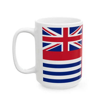 Van Diemens Land Unofficial Merchant Ensign before 1875 (Australia) White Coffee Mug - Go Mug Yourself