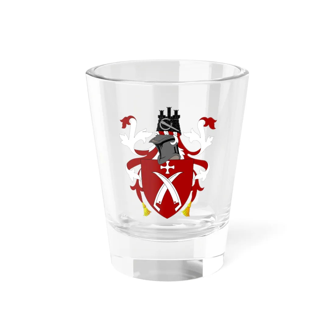 Van Mildert Durham (England) (Coat of Arms) Shot Glass 1.5oz 1.5oz - Go Mug Yourself