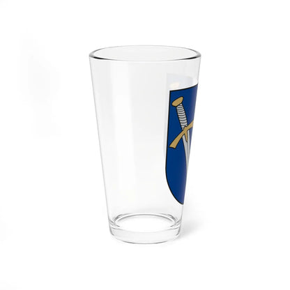 Vandžiogalos herbas (Lithuania) (Coat of Arms) Pint Glass 16oz - Go Mug Yourself