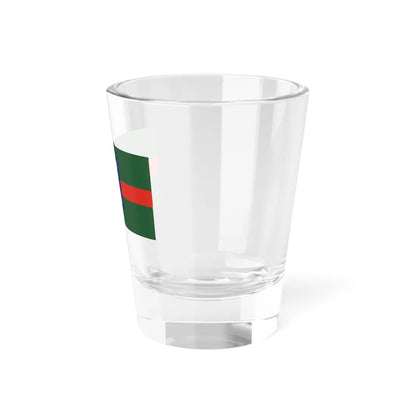 Vandzenes pagasta karogs (Latvia) Shot Glass 1.5oz - Go Mug Yourself