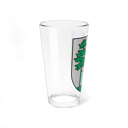 Vangazi COA (Latvia) (Coat of Arms) Pint Glass 16oz - Go Mug Yourself