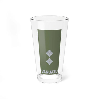 Vanuatu Mobile Force OF 1b (Vanuatu) (Military Rank) Pint Glass 16oz 16oz - Go Mug Yourself