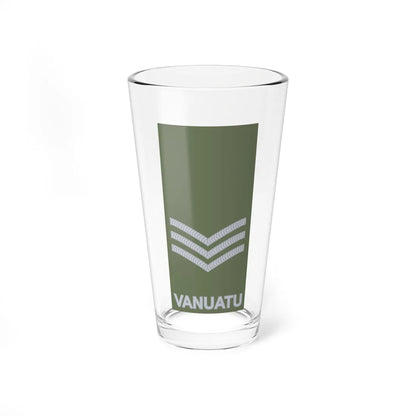Vanuatu Mobile Force OR 6 (Vanuatu) (Military Rank) Pint Glass 16oz 16oz - Go Mug Yourself