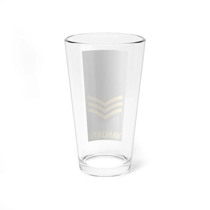 Vanuatu Police Maritime Wing OR 6 (Vanuatu) (Military Rank) Pint Glass 16oz - Go Mug Yourself