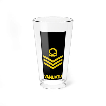 Vanuatu Police Maritime Wing OR 7 (Vanuatu) (Military Rank) Pint Glass 16oz 16oz - Go Mug Yourself