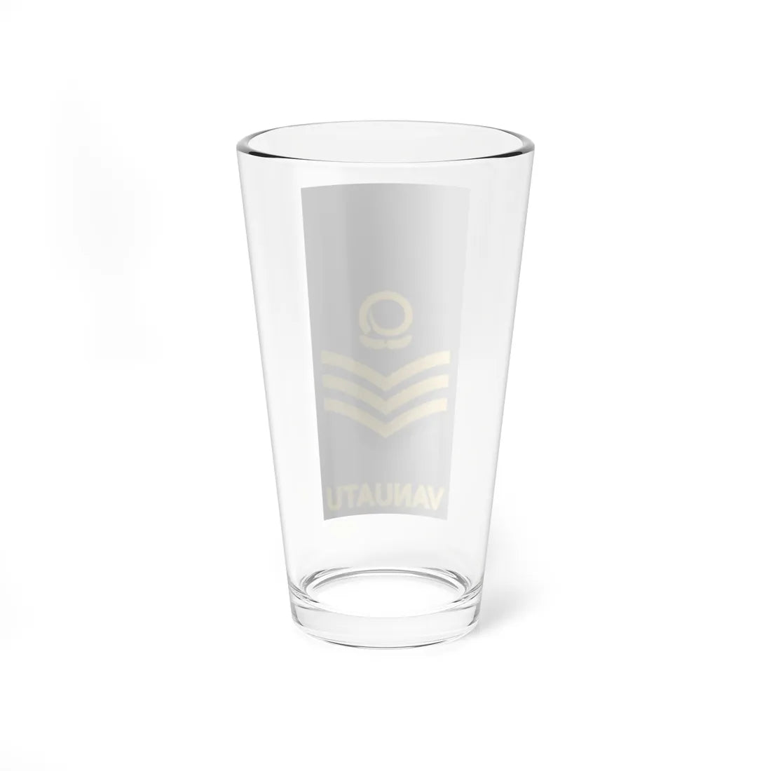Vanuatu Police Maritime Wing OR 7 (Vanuatu) (Military Rank) Pint Glass 16oz - Go Mug Yourself