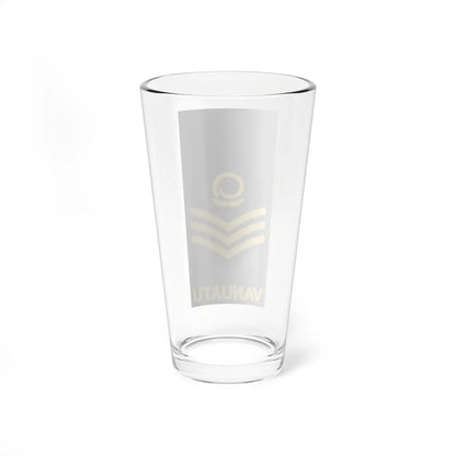 Vanuatu Police Maritime Wing OR 7 (Vanuatu) (Military Rank) Pint Glass 16oz - Go Mug Yourself