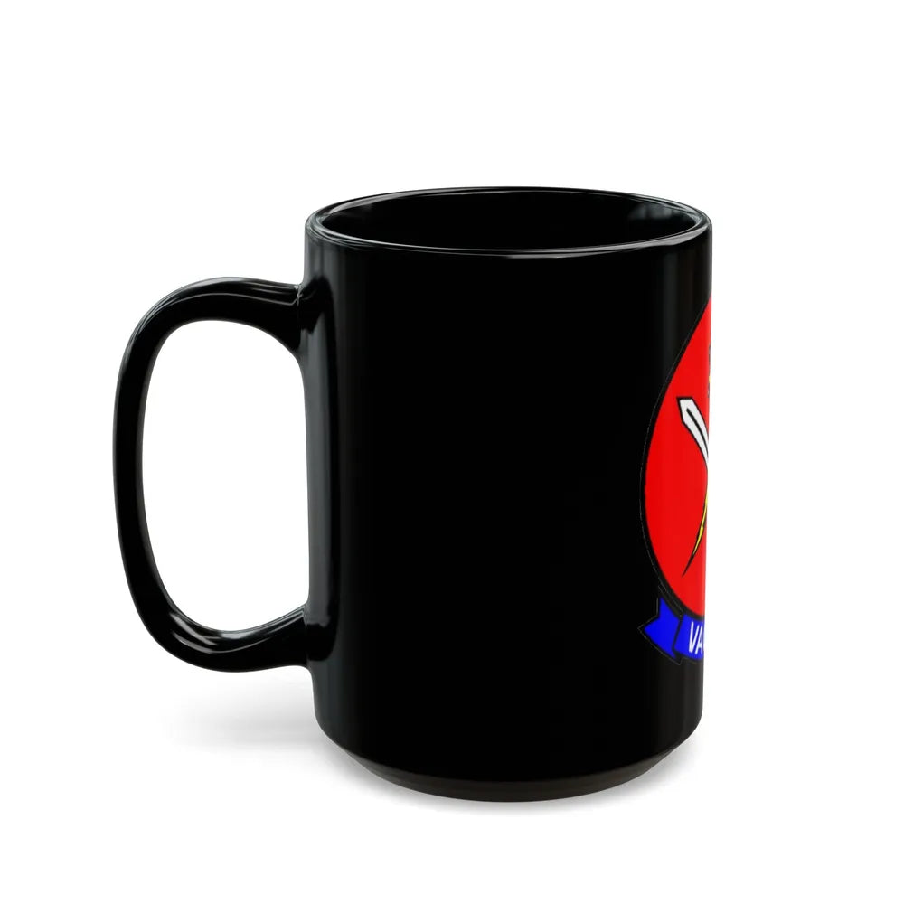 VAQ 129 (U.S. Navy) Black Coffee Mug-Go Mug Yourself