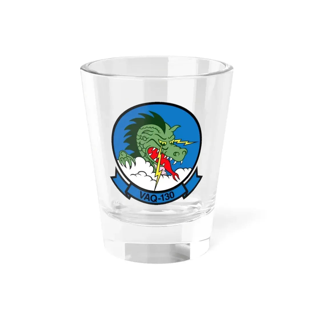 VAQ 130 Electronic Attack Squadron 130 (U.S. Navy) Shot Glass 1.5oz 1.5oz - Go Mug Yourself