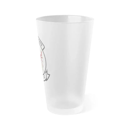 VAQ 132 Electronic Attack Squadron 132 (U.S. Navy) Frosted Pint Glass 16oz - Go Mug Yourself