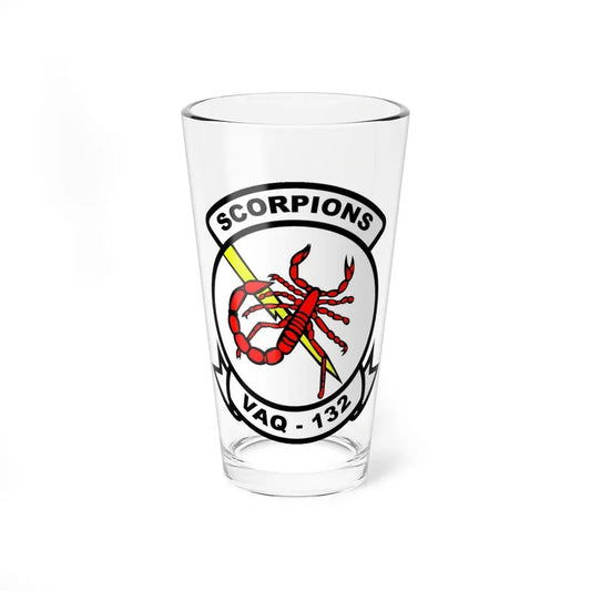 VAQ 132 Electronic Attack Squadron 132 (U.S. Navy) Pint Glass 16oz 16oz - Go Mug Yourself