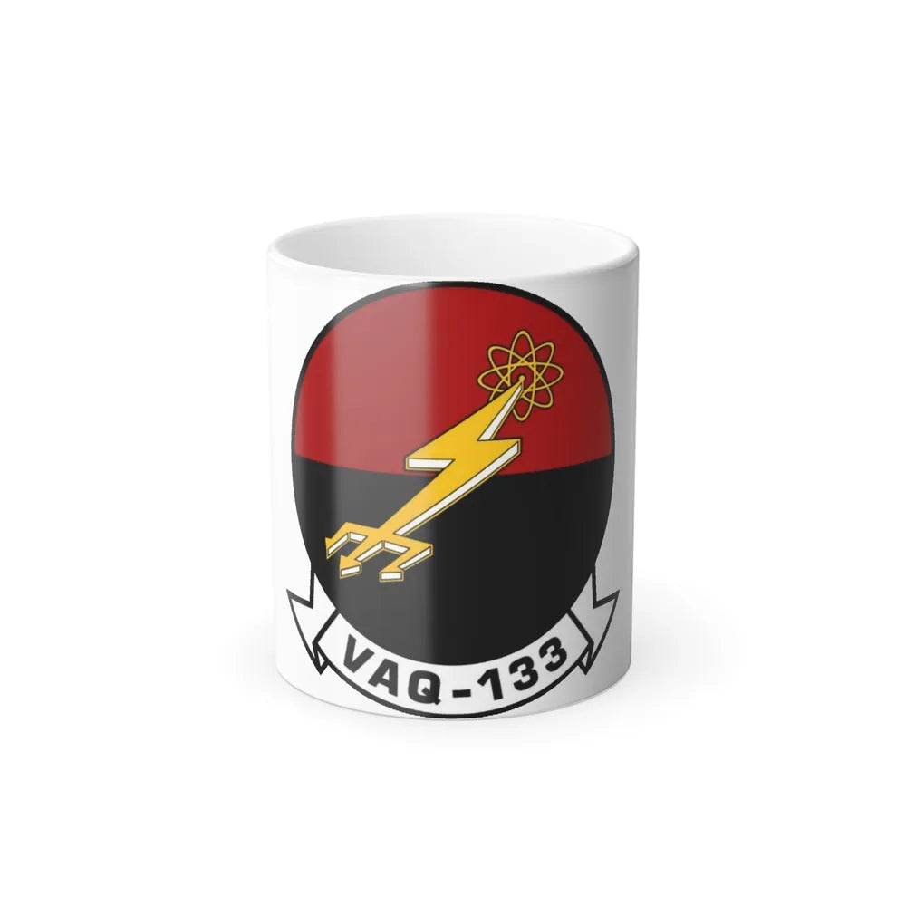 VAQ 133 Electronic Attack Squadron 133 (U.S. Navy) Color Changing Mug 11oz-11oz-Go Mug Yourself