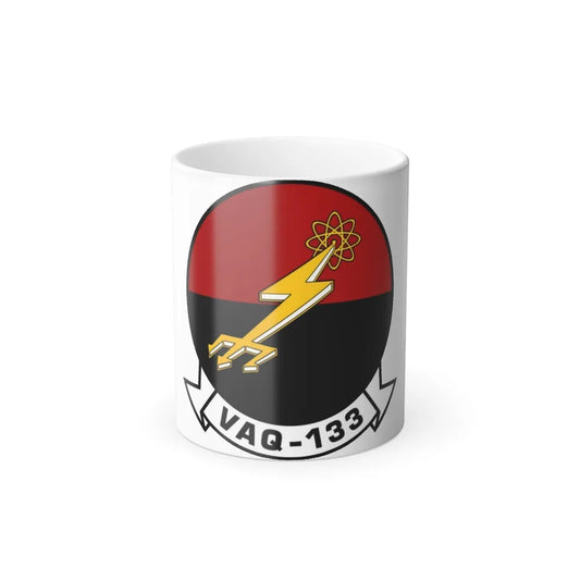 VAQ 133 Electronic Attack Squadron 133 (U.S. Navy) Color Changing Mug 11oz-11oz-Go Mug Yourself