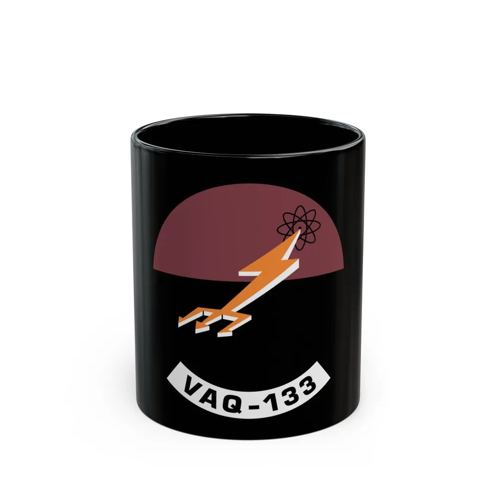 VAQ 133 (U.S. Navy) Black Coffee Mug-11oz-Go Mug Yourself