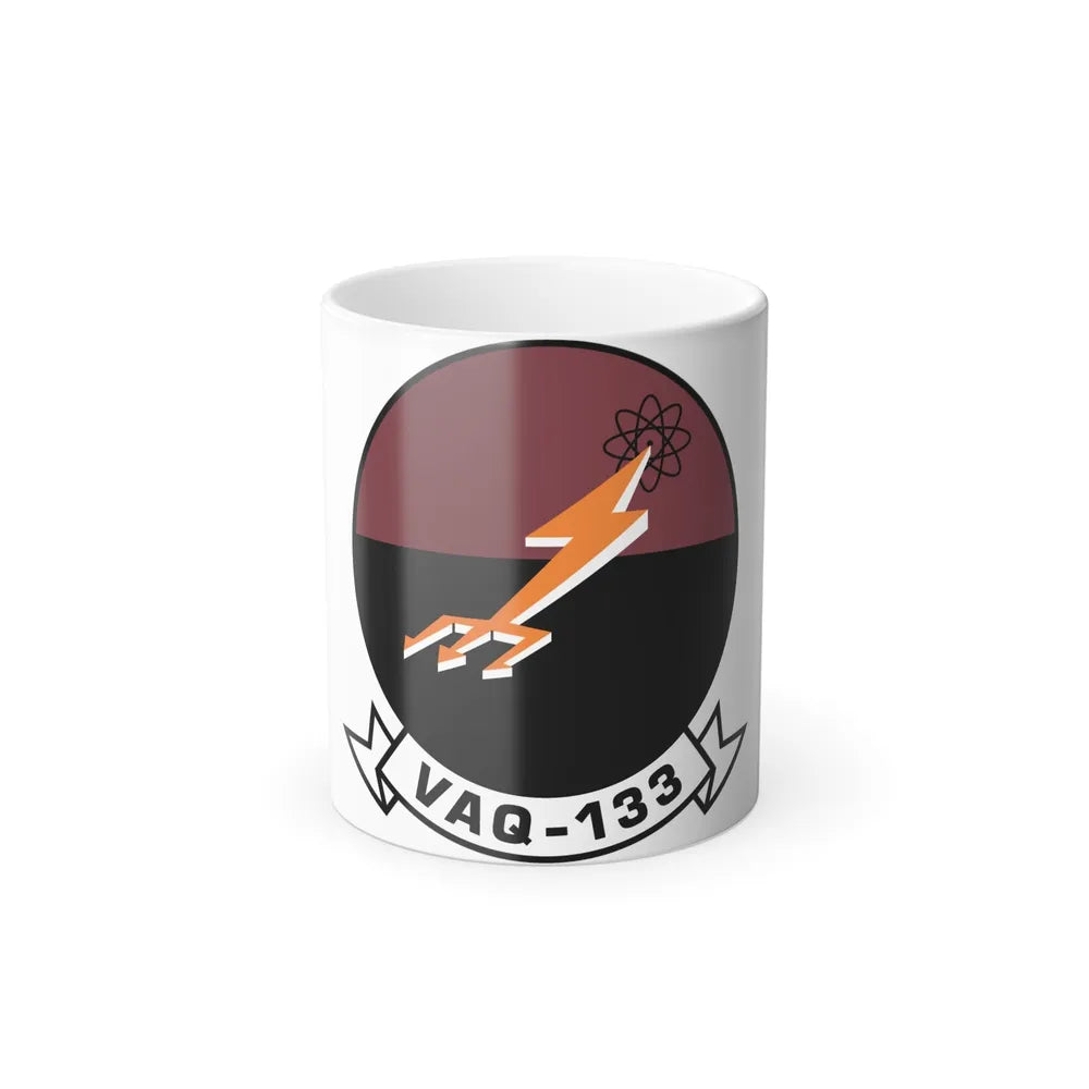VAQ 133 (U.S. Navy) Color Changing Mug 11oz-11oz-Go Mug Yourself