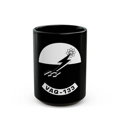 VAQ 133BW (U.S. Navy) Black Coffee Mug-15oz-Go Mug Yourself