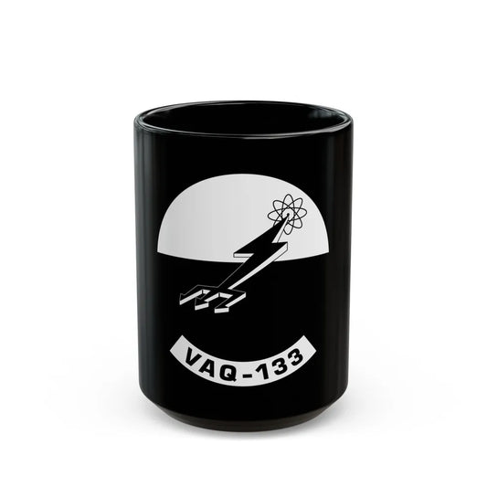 VAQ 133BW (U.S. Navy) Black Coffee Mug-15oz-Go Mug Yourself