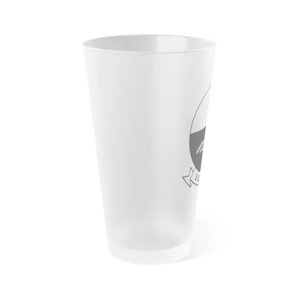 VAQ 133BW (U.S. Navy) Frosted Pint Glass 16oz-Go Mug Yourself