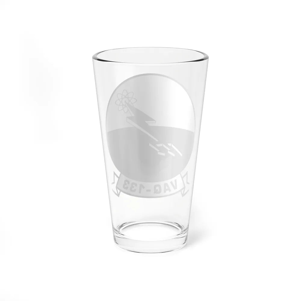 VAQ 133BW (U.S. Navy) Pint Glass 16oz-Go Mug Yourself