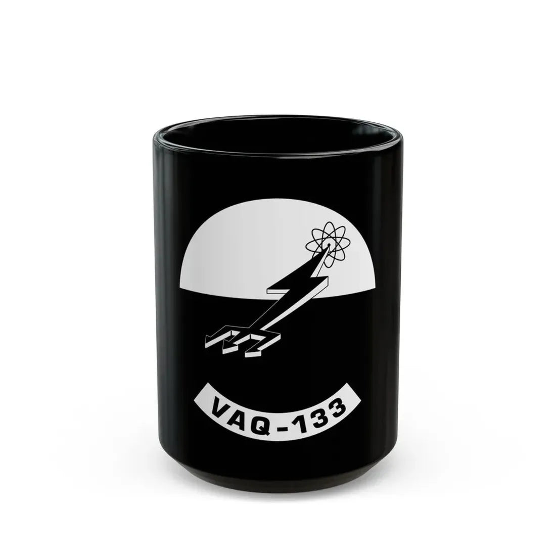 VAQ 133BW (U.S. Navy) Black Coffee Mug 15oz - Go Mug Yourself