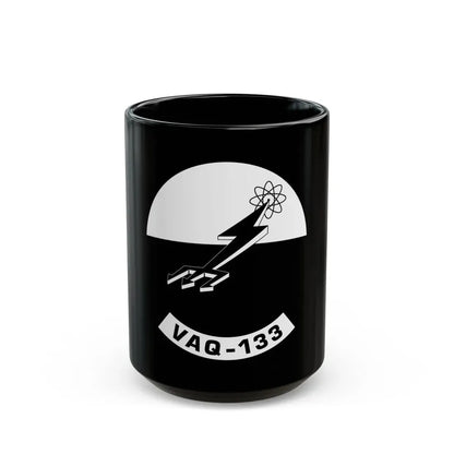 VAQ 133BW (U.S. Navy) Black Coffee Mug 15oz - Go Mug Yourself
