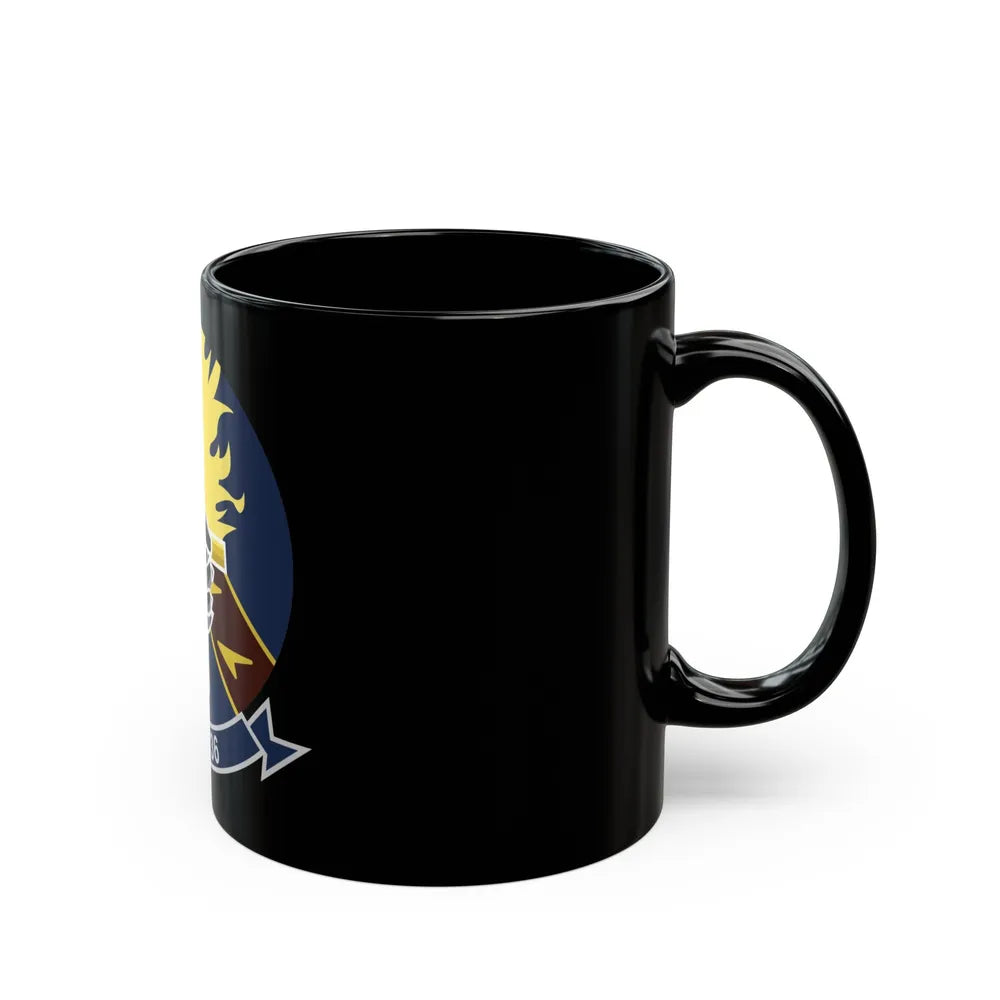 VAQ 136 Electronic Attack Squadron 136 (U.S. Navy) Black Coffee Mug-Go Mug Yourself