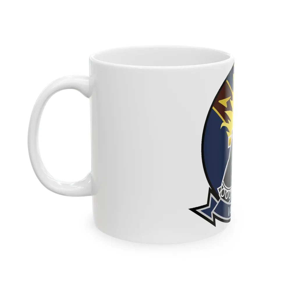 VAQ 136 Electronic Attack Squadron 136 (U.S. Navy) White Coffee Mug-Go Mug Yourself