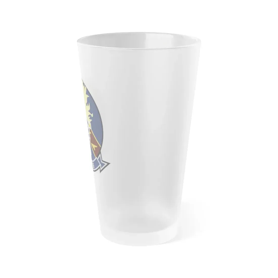 VAQ 136 Electronic Attack Squadron 136 (U.S. Navy) Frosted Pint Glass 16oz - Go Mug Yourself
