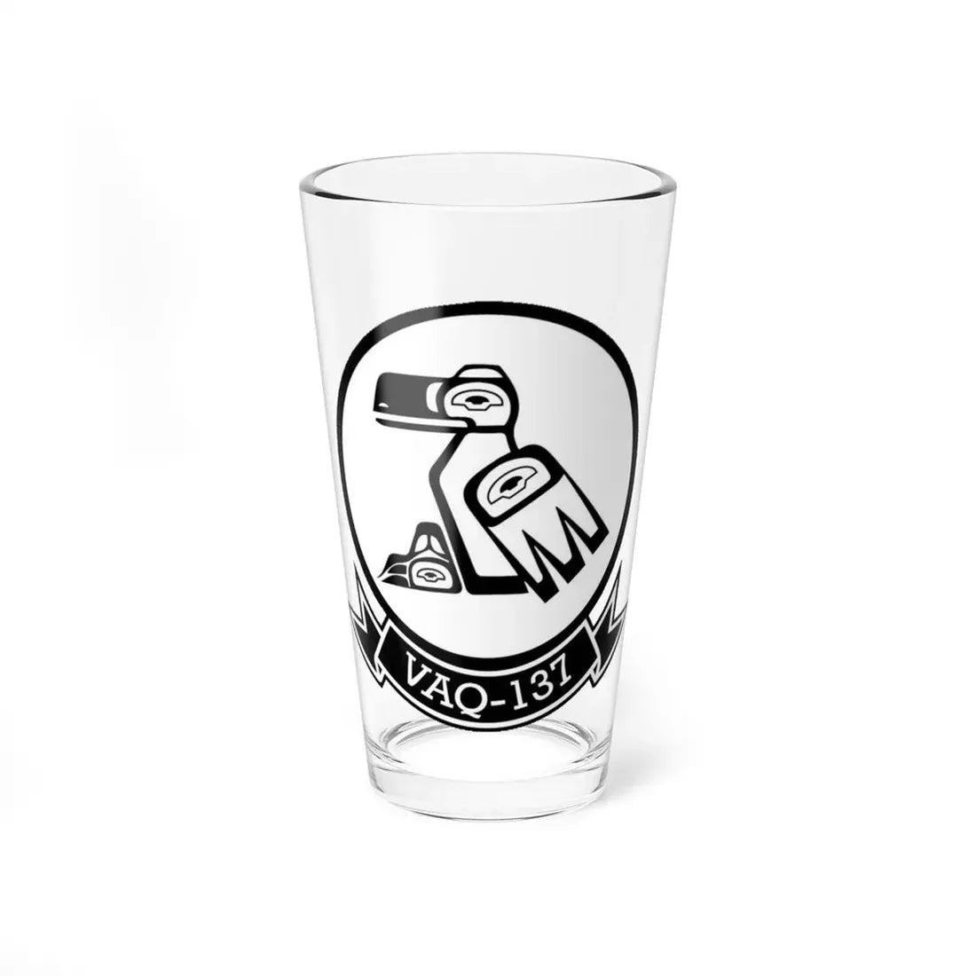 VAQ 137 Electronic Attack Squadron 137 (U.S. Navy) Pint Glass 16oz 16oz - Go Mug Yourself