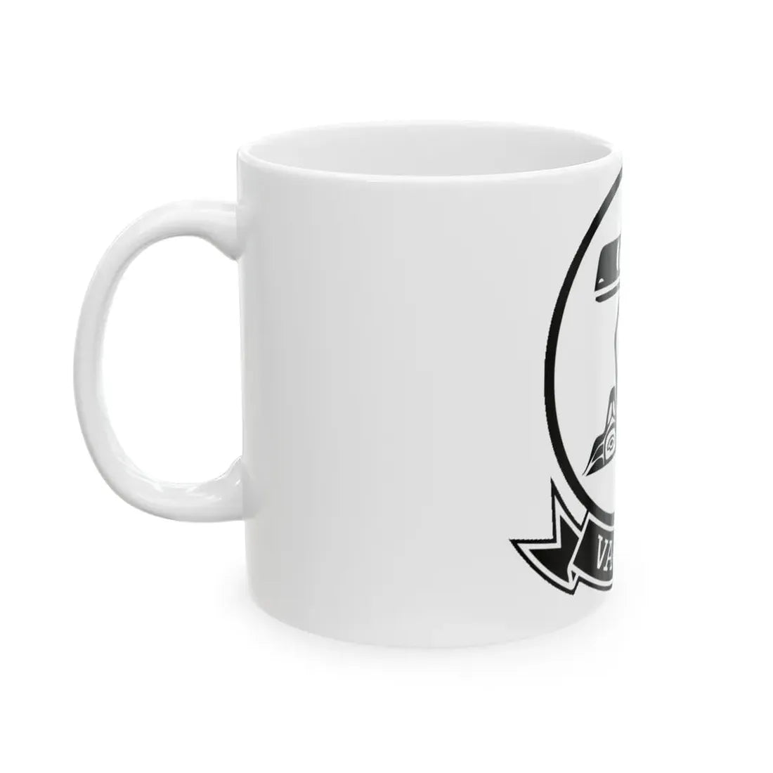 VAQ 137 Electronic Attack Squadron 137 (U.S. Navy) White Coffee Mug - Go Mug Yourself