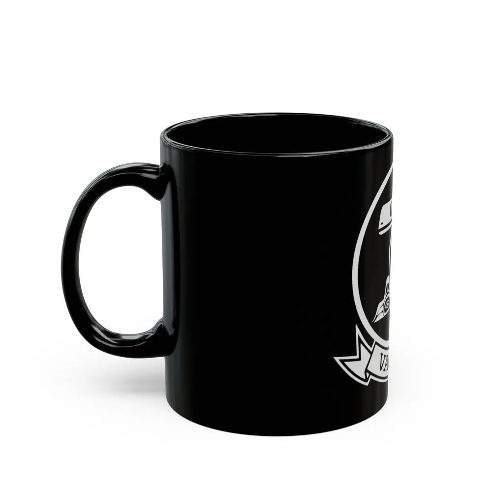 VAQ 137 ROOKS (U.S. Navy) Black Coffee Mug-Go Mug Yourself