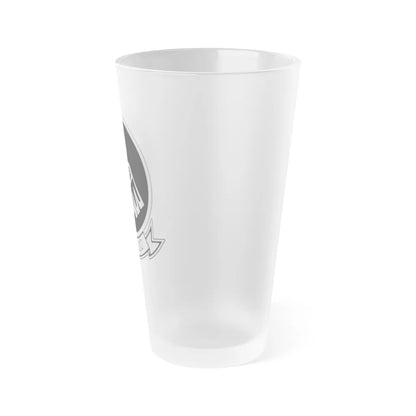 VAQ 137 ROOKS (U.S. Navy) Frosted Pint Glass 16oz-Go Mug Yourself