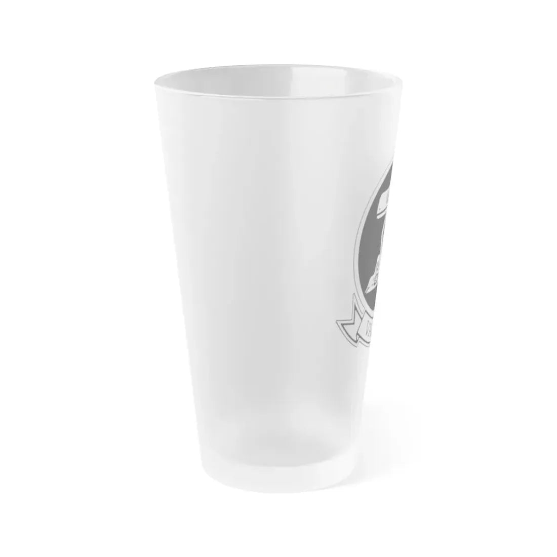 VAQ 137 ROOKS (U.S. Navy) Frosted Pint Glass 16oz - Go Mug Yourself