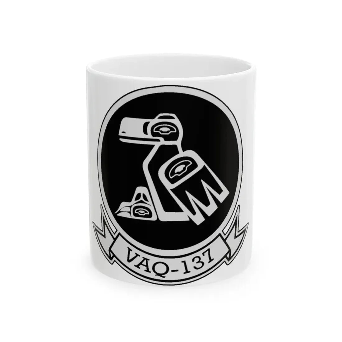 VAQ 137 ROOKS (U.S. Navy) White Coffee Mug - Go Mug Yourself