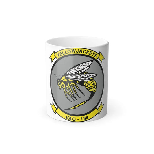 VAQ 138 Electronic Attack Squadron 138 (U.S. Navy) Color Changing Mug 11oz-11oz-Go Mug Yourself