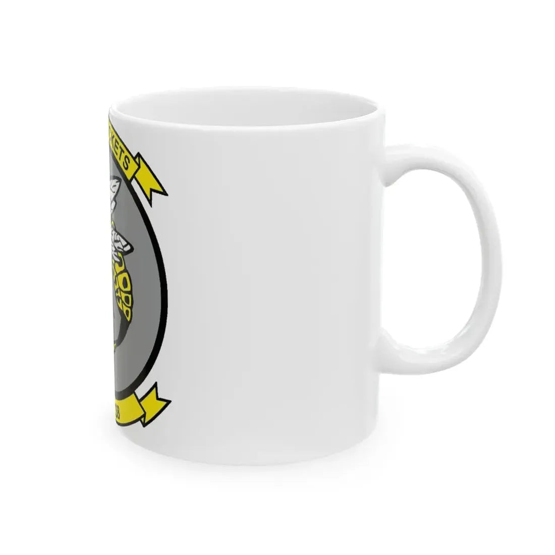 VAQ 138 Electronic Attack Squadron 138 (U.S. Navy) White Coffee Mug - Go Mug Yourself