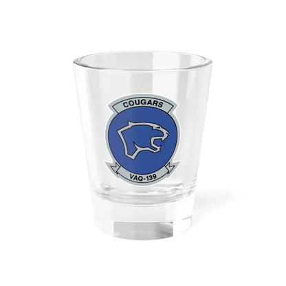 VAQ 139 Cougars (U.S. Navy) Shot Glass 1.5oz 1.5oz - Go Mug Yourself