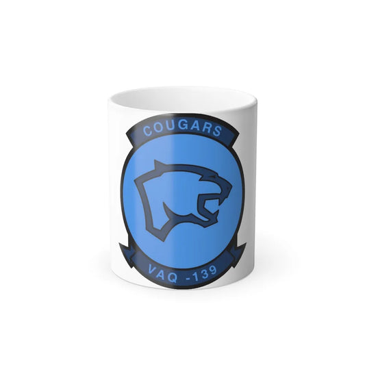 VAQ 139 (U.S. Navy) Color Changing Mug 11oz-11oz-Go Mug Yourself