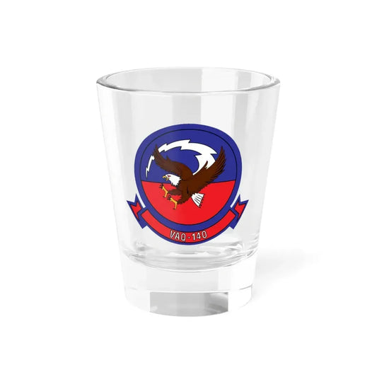 VAQ 140 Electronic Attack Squadron 140 (U.S. Navy) Shot Glass 1.5oz 1.5oz - Go Mug Yourself