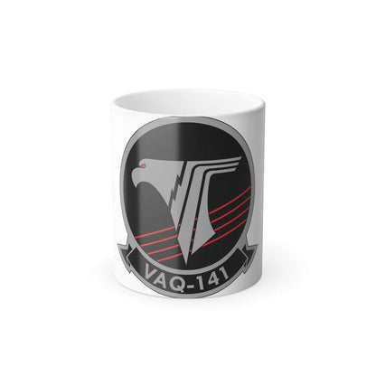 VAQ 141 Electronic Attack Squadron 141 (U.S. Navy) Color Changing Mug 11oz-11oz-Go Mug Yourself