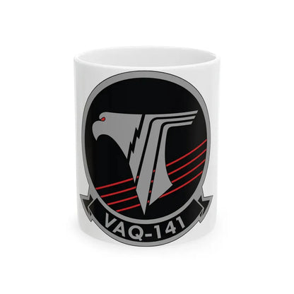 VAQ 141 Electronic Attack Squadron 141 (U.S. Navy) White Coffee Mug 11oz - Go Mug Yourself