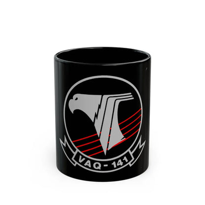 VAQ 141 (U.S. Navy) Black Coffee Mug-11oz-Go Mug Yourself